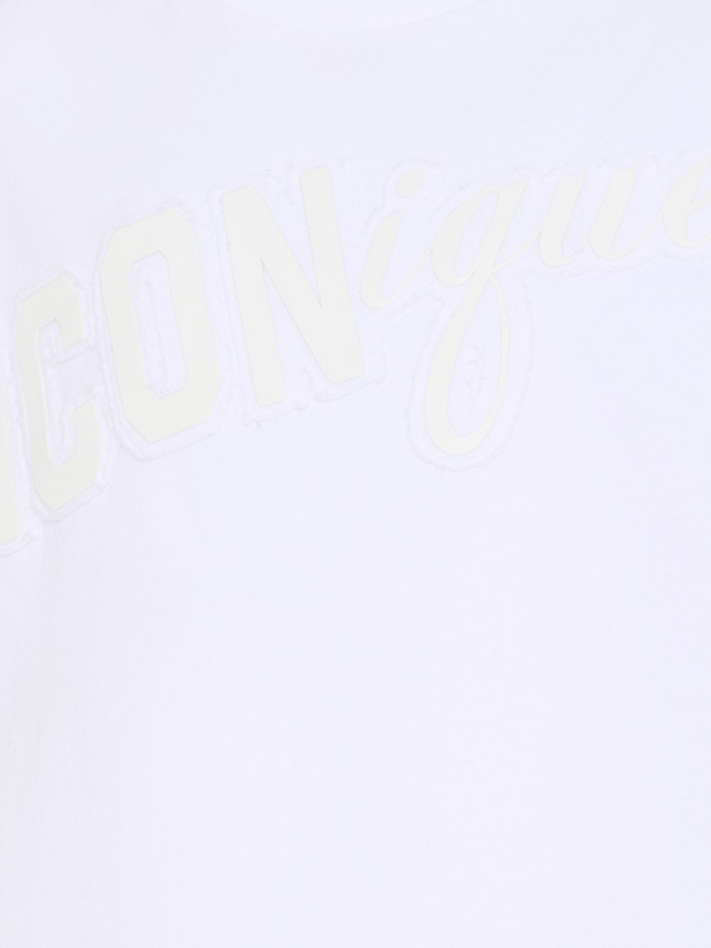 T-shirt a maniche corte in cotone DQ3388D0AG7 DQ100 DSQUARED KIDS 