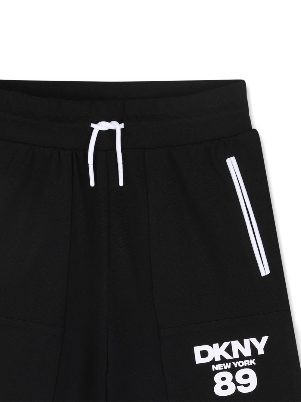 Bermuda in viscosa con coulisse D62530 09B DKNY KIDS 