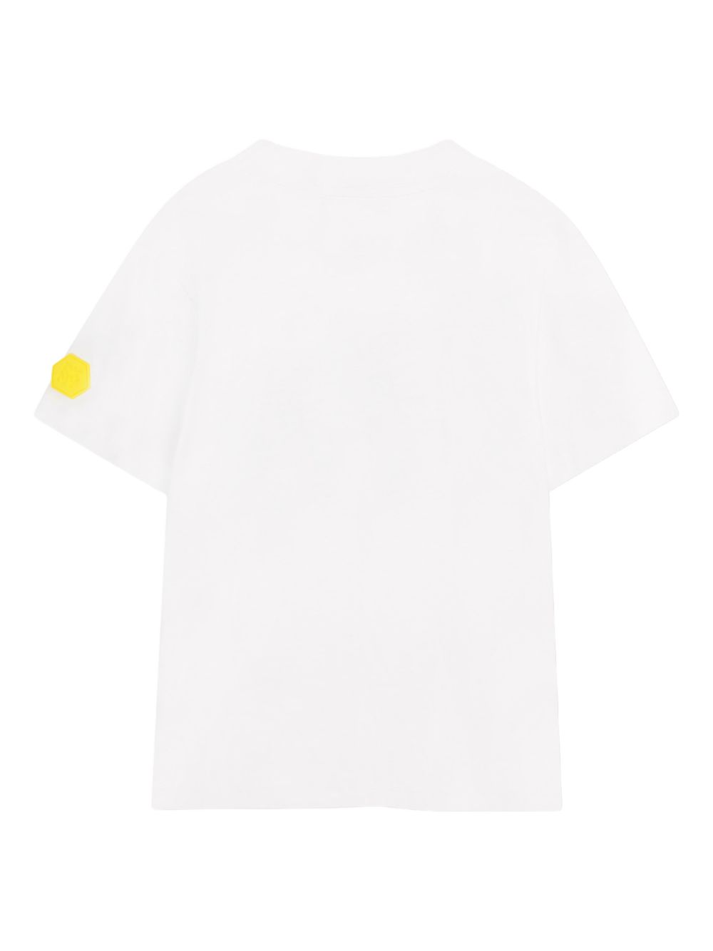 T-shirt in cotone organico con stampa logo D62543 10P DKNY KIDS 