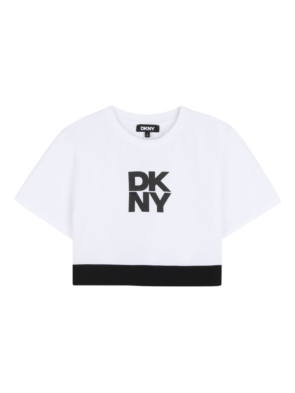 Completo sportivo in cotone con logo D62569 N50 DKNY KIDS 