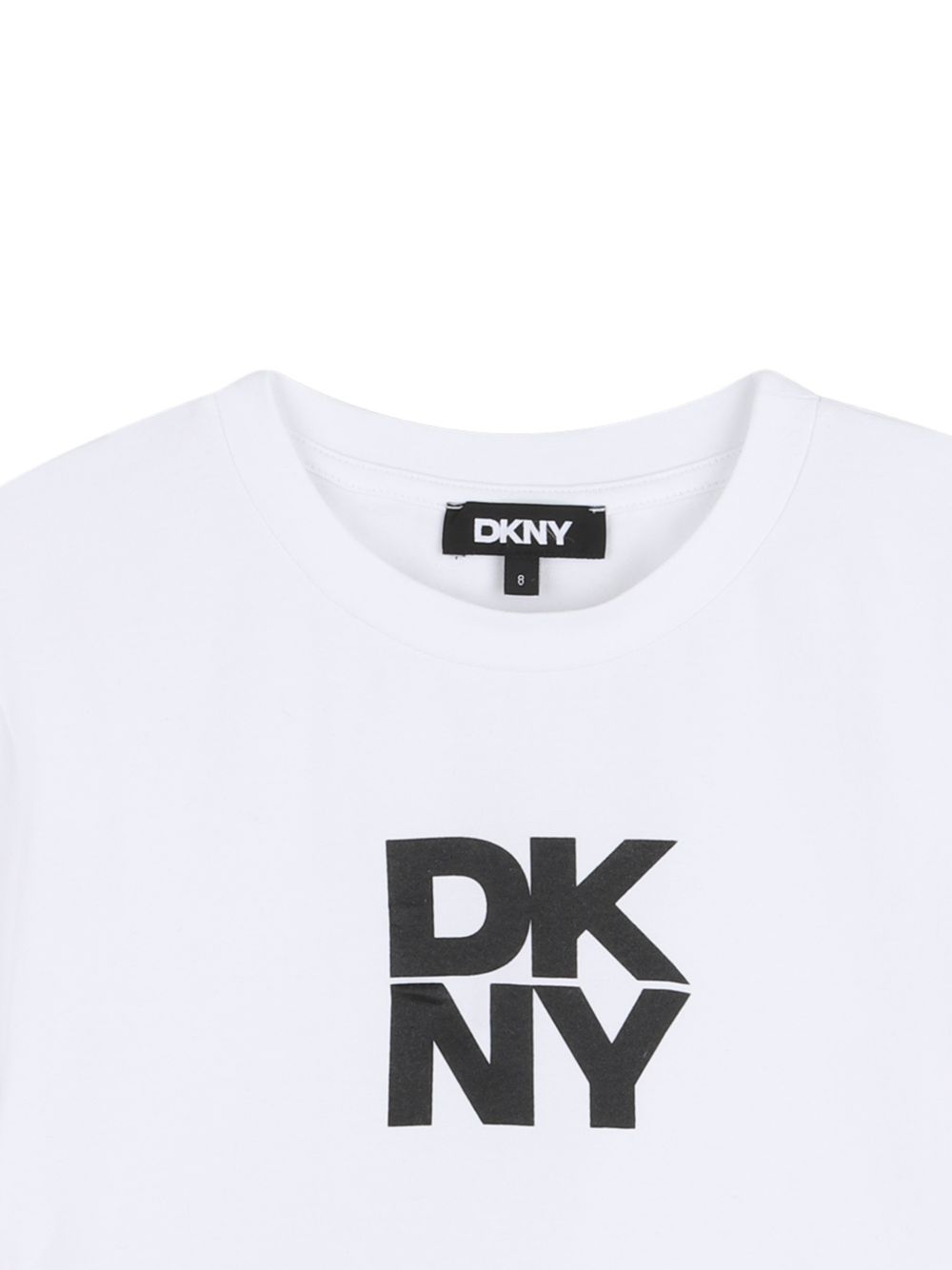 Completo sportivo in cotone con logo D62569 N50 DKNY KIDS 