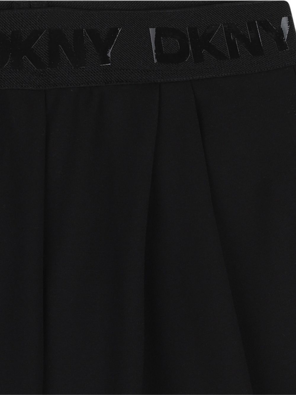 Shorts con fascia logo e pieghe D62574 09B DKNY KIDS 
