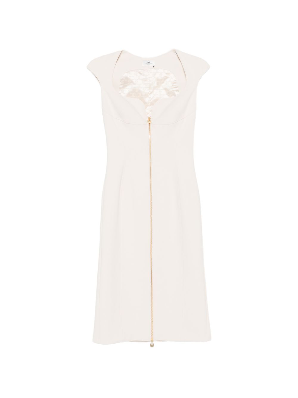 Abito midi aderente con zip integrale AB90061E2 193 ELISABETTA FRANCHI 