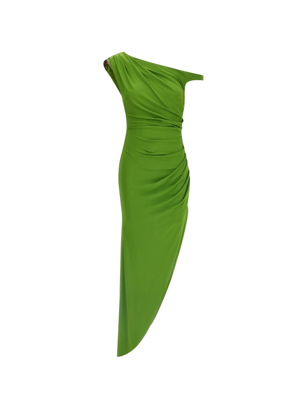 Abito in viscosa monospalla con drappeggio AB90661E2 EV3 ELISABETTA FRANCHI 