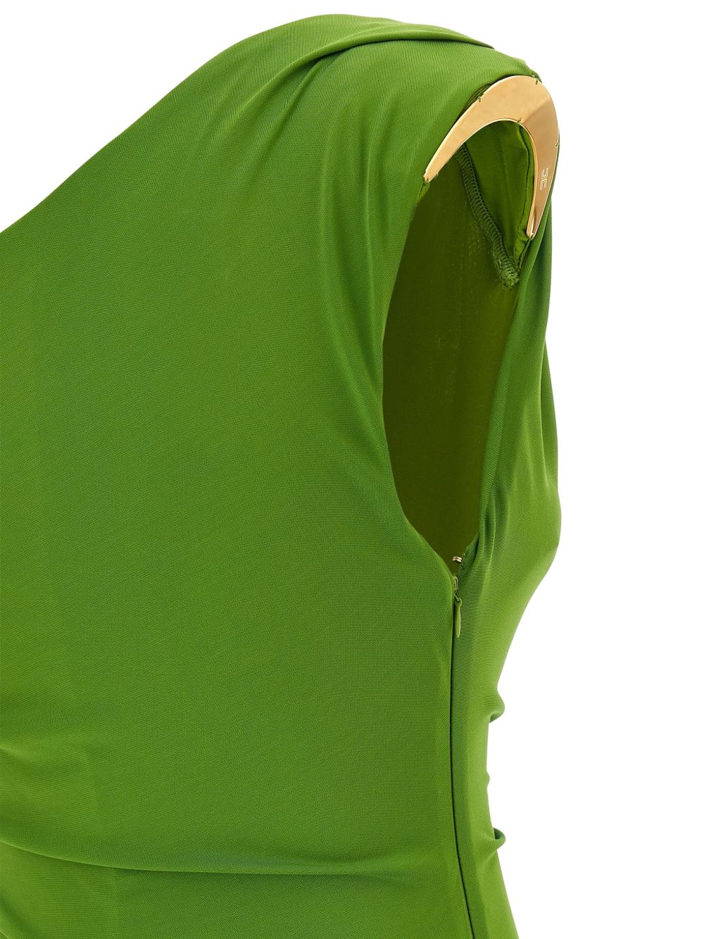 Abito in viscosa monospalla con drappeggio AB90661E2 EV3 ELISABETTA FRANCHI 