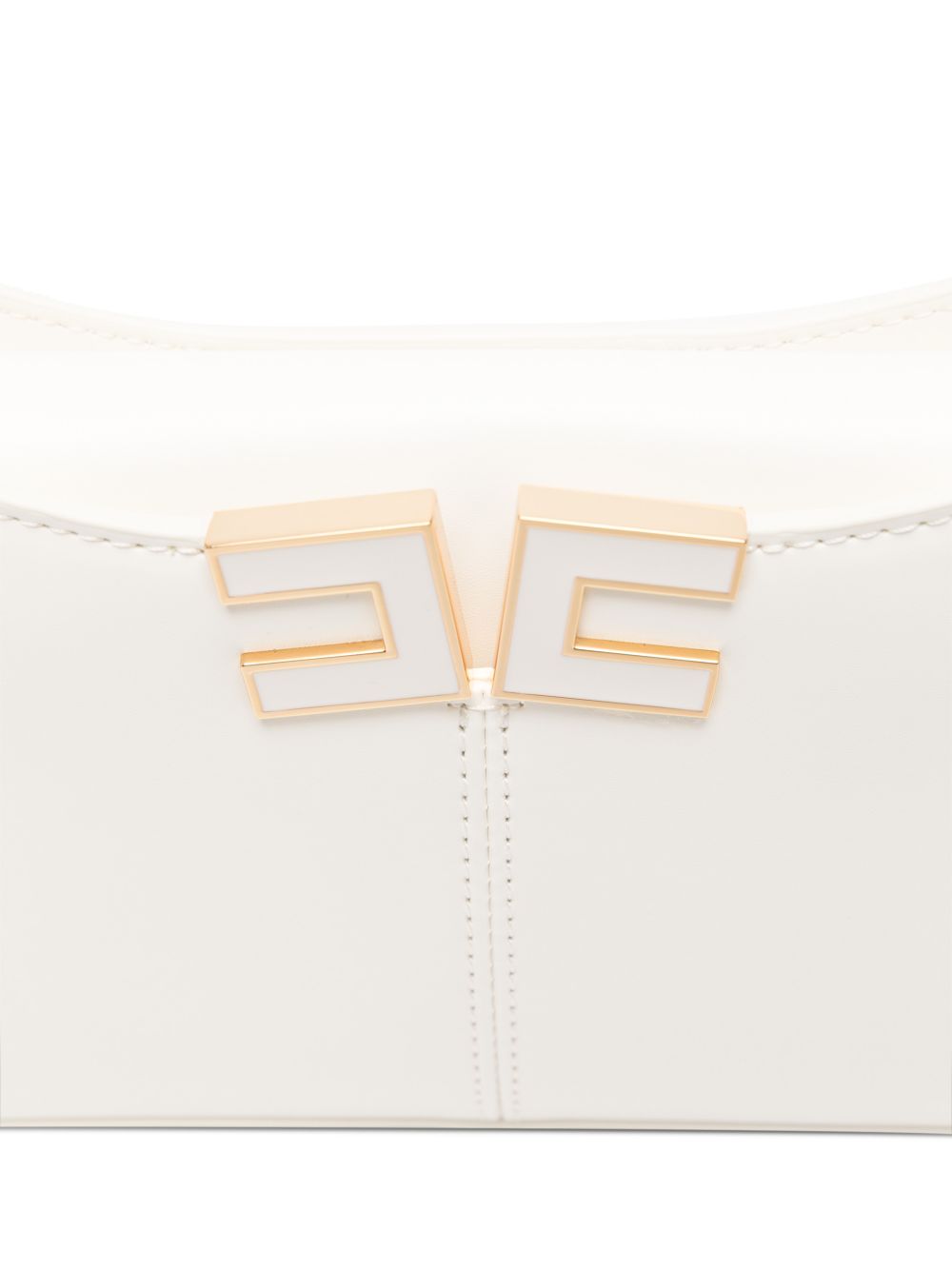 Borsa a spalla con catena e logo geometrico BS93A61E2 360 ELISABETTA FRANCHI 