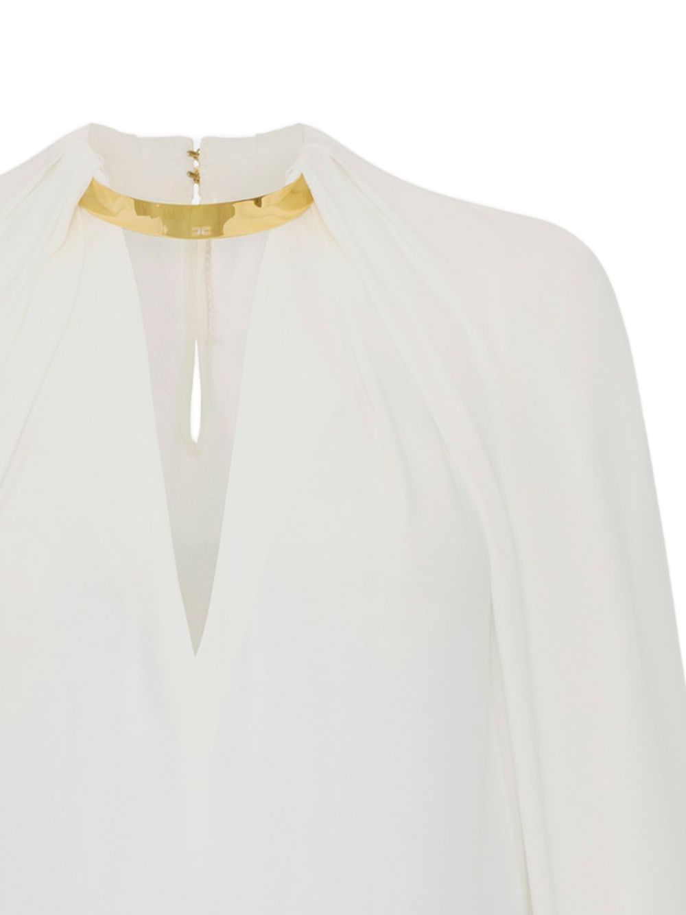 Blusa in viscosa con maniche a mantella CA12961E2 360 ELISABETTA FRANCHI 
