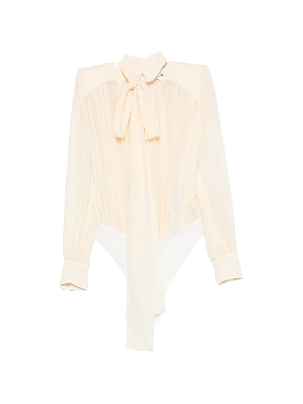 Camicia con fiocco al collo CB00661E2 193 ELISABETTA FRANCHI 
