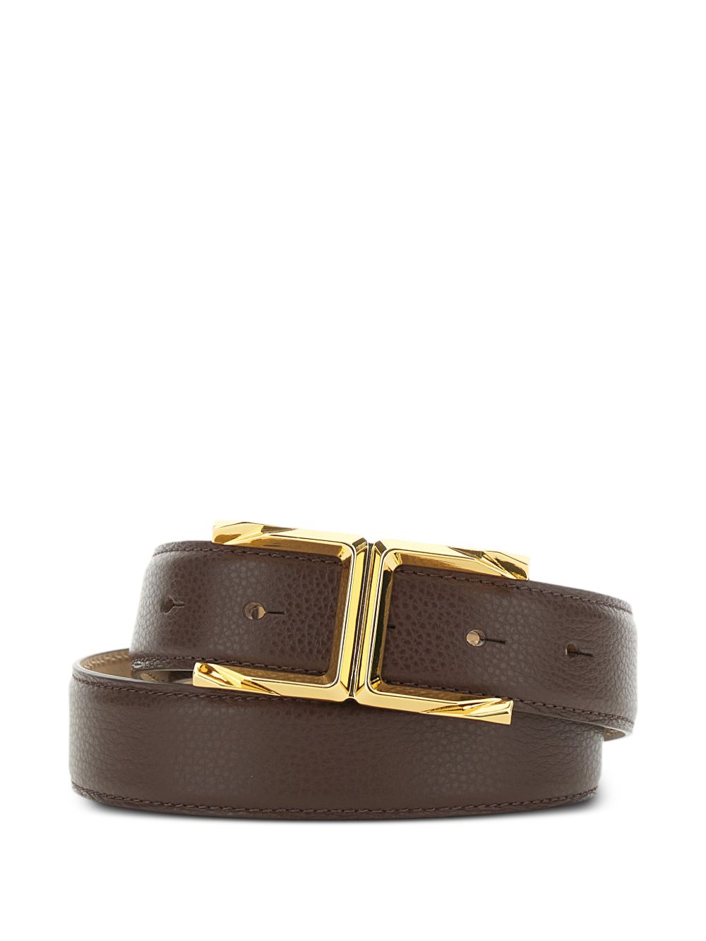 Cintura con fibbia dorata geometrica CT88S62E2 644 ELISABETTA FRANCHI 
