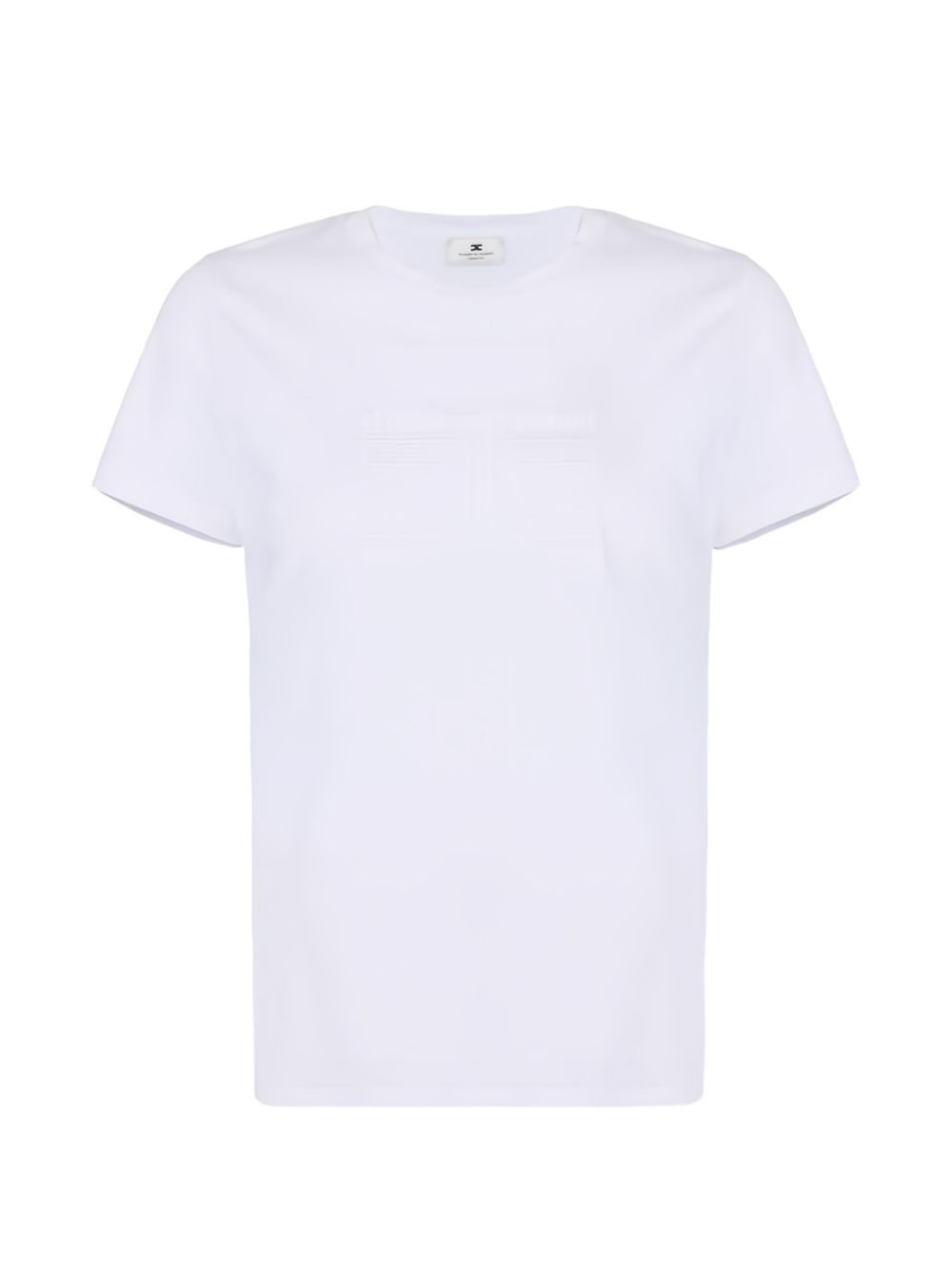 T-shirt in cotone scollo rotondo MA71G61E2 270 ELISABETTA FRANCHI 