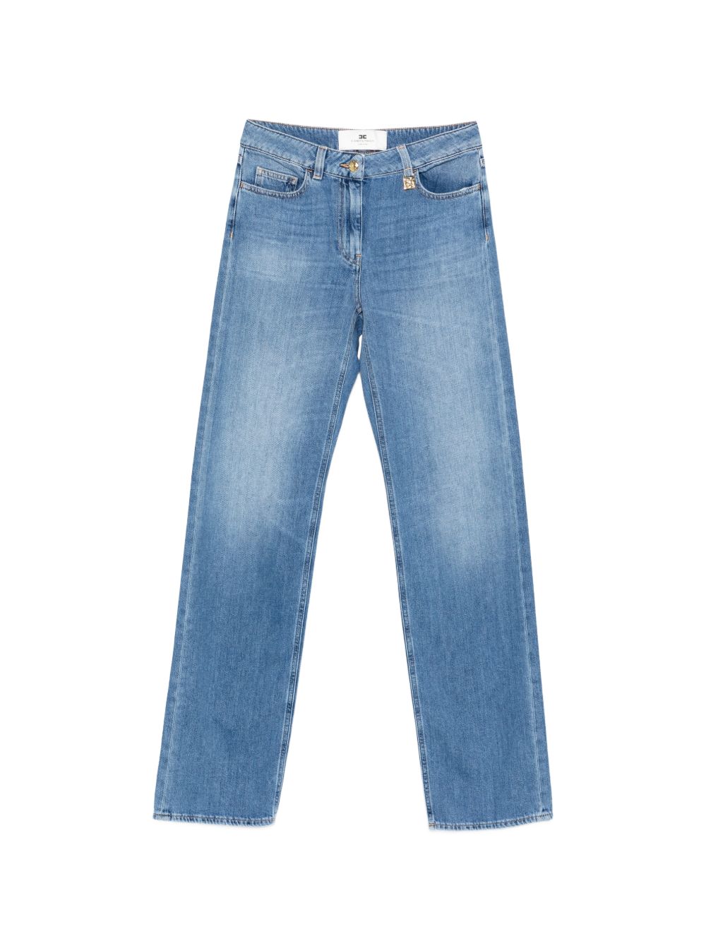 Jeans in cotone a gamba dritta PJ21I61E2 192 ELISABETTA FRANCHI 