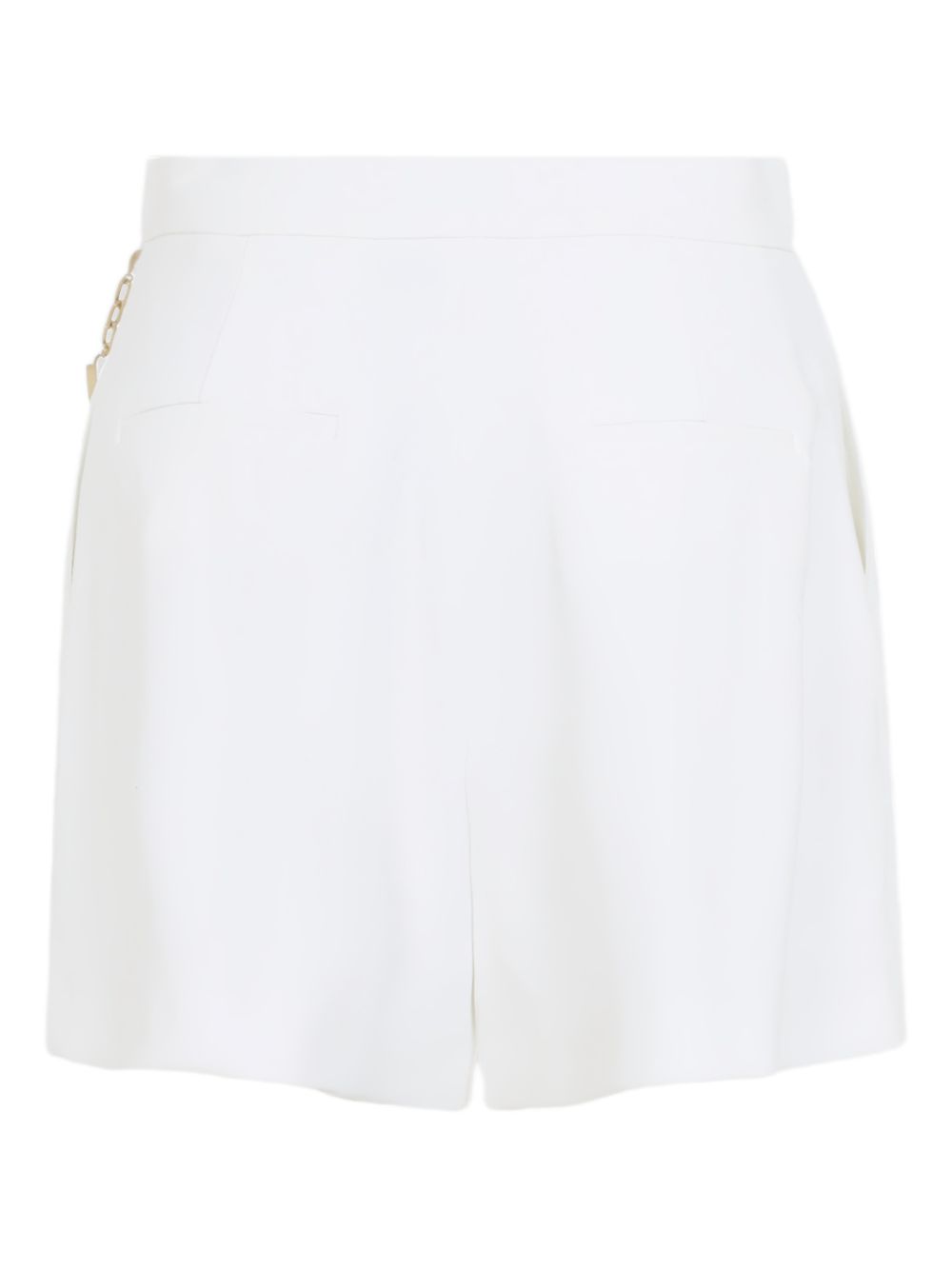 Shorts con catena decorativa e pieghe frontali SH00561E2 360 ELISABETTA FRANCHI 
