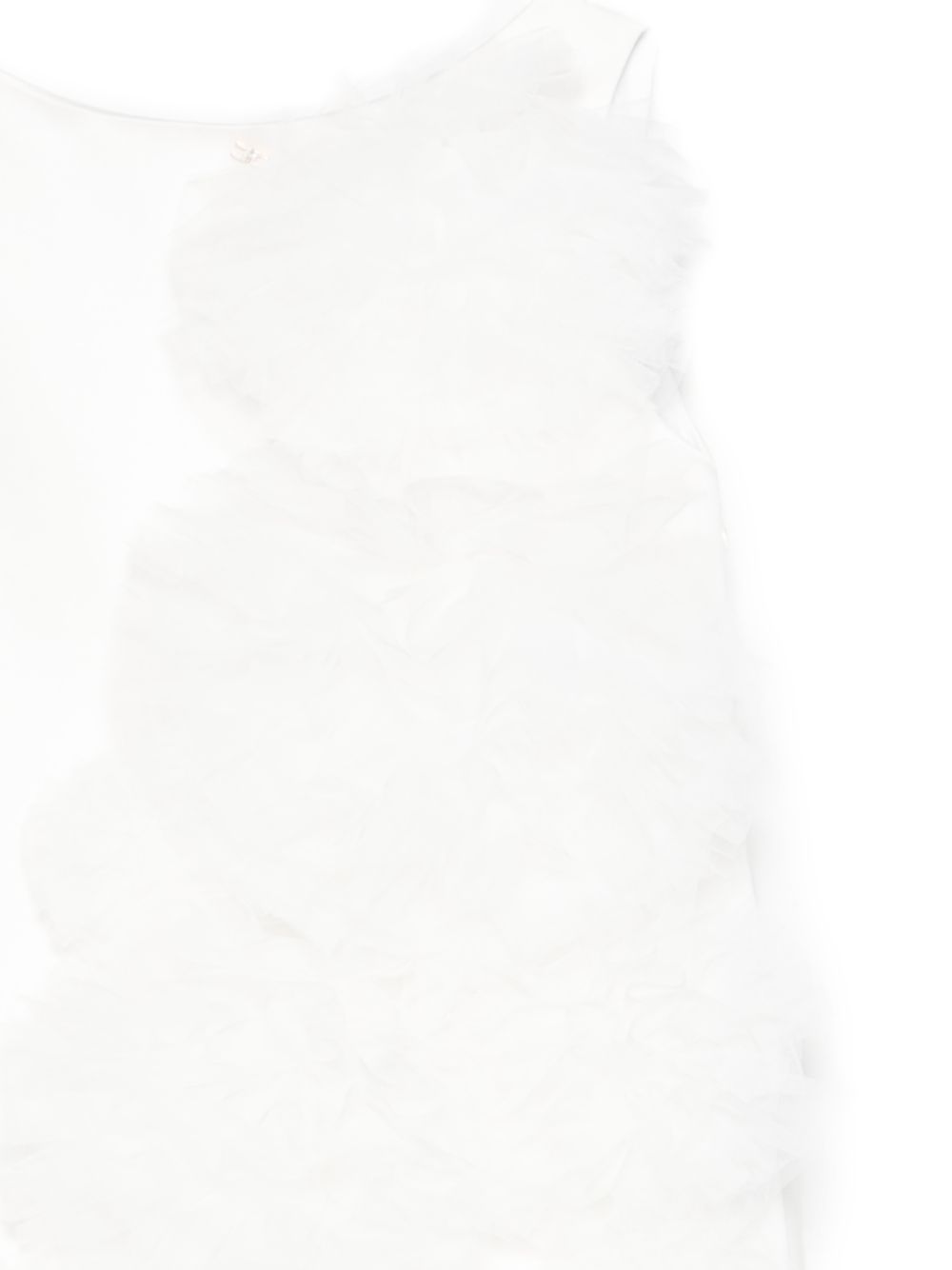 Abito senza maniche con volant EFAB656RA016 0000 ELISABETTA FRANCHI KIDS 