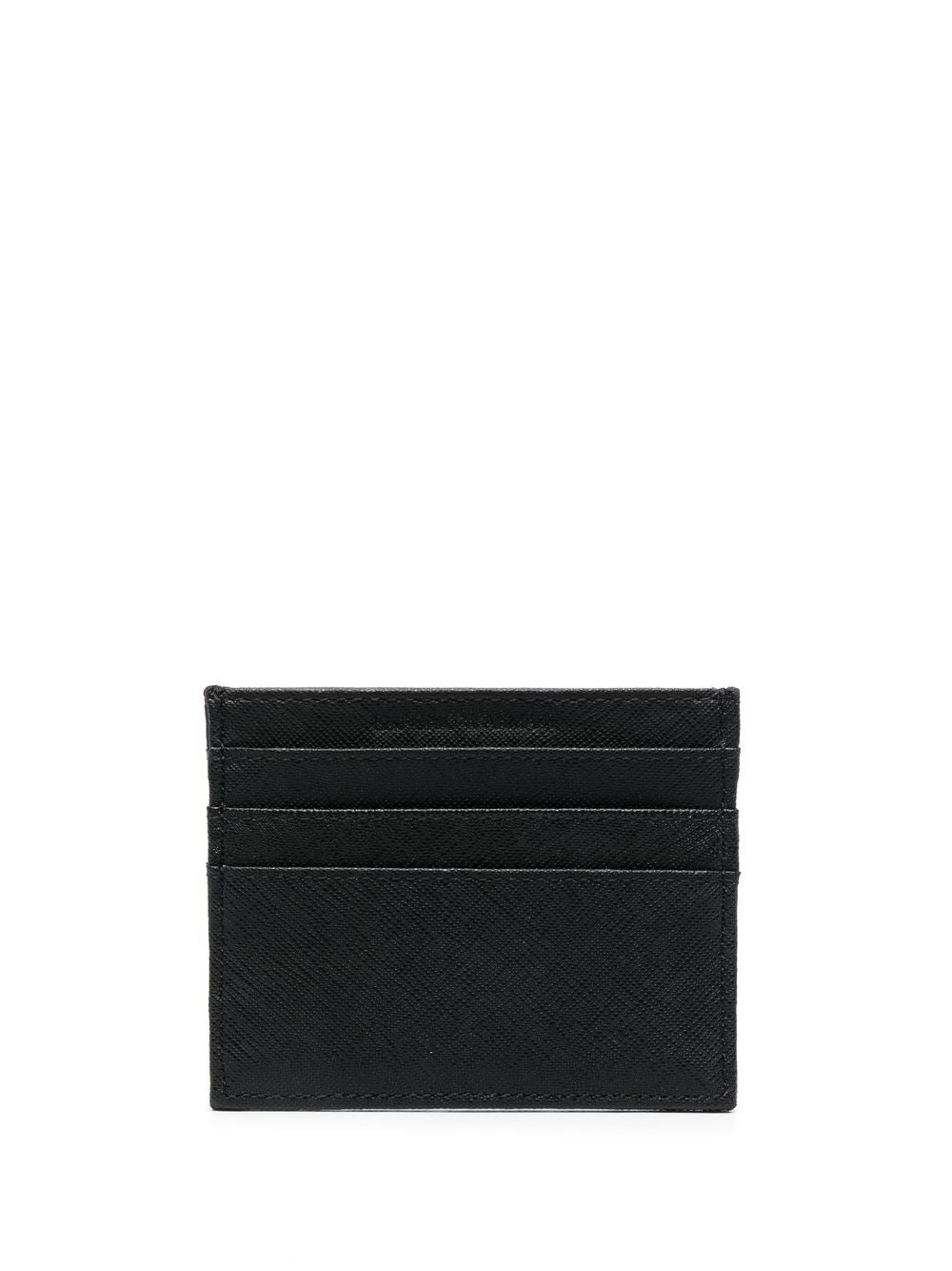 Porta carte in pelle goffrata Y4R173Y138E 81072 EMPORIO ARMANI 