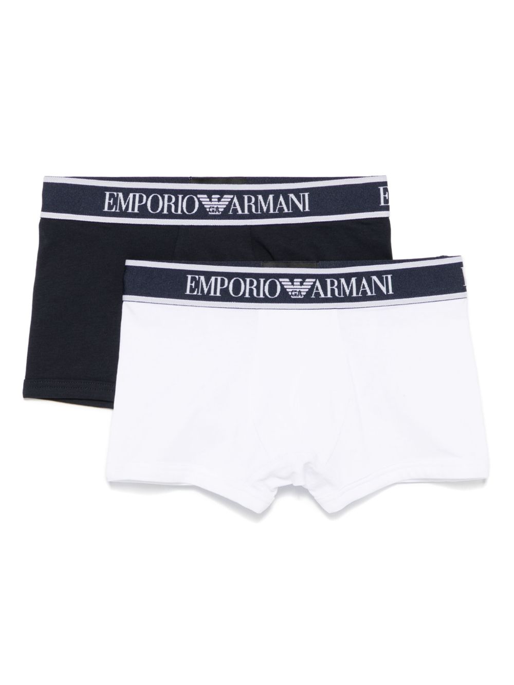 Completo camicia e salopette celeste EB000488AF16036 MB088 EMPORIO ARMANI KIDS 