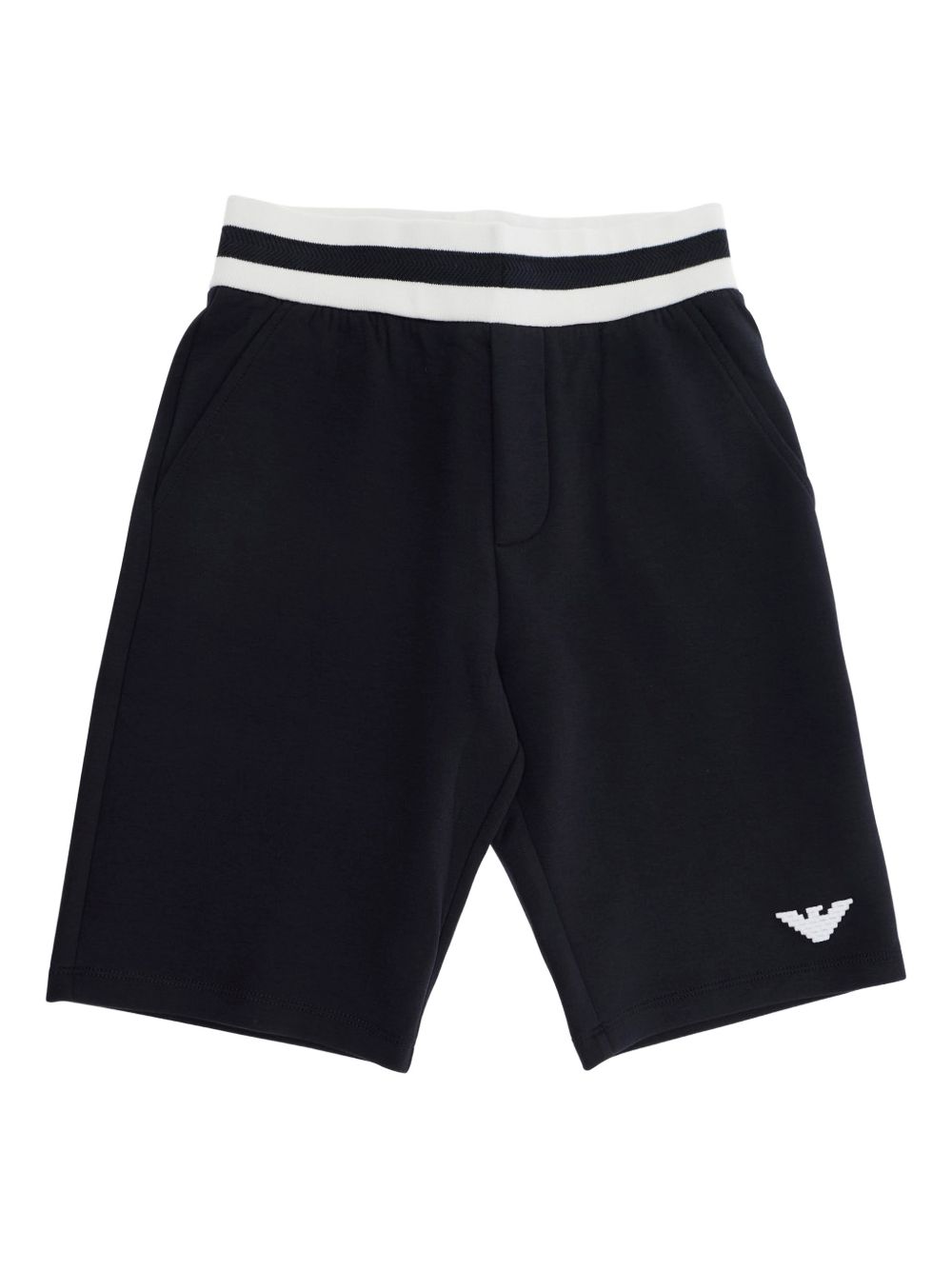 Shorts con fascia elastica a contrasto EB000909AF10126 UB118 EMPORIO ARMANI KIDS 