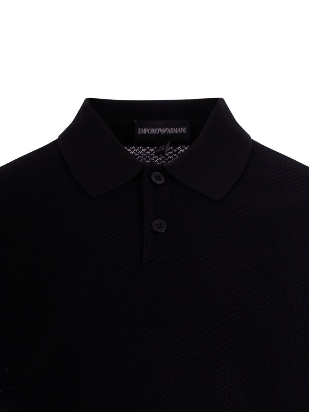Polo in maglia con colletto EB001222AF23412 UB118 EMPORIO ARMANI KIDS 