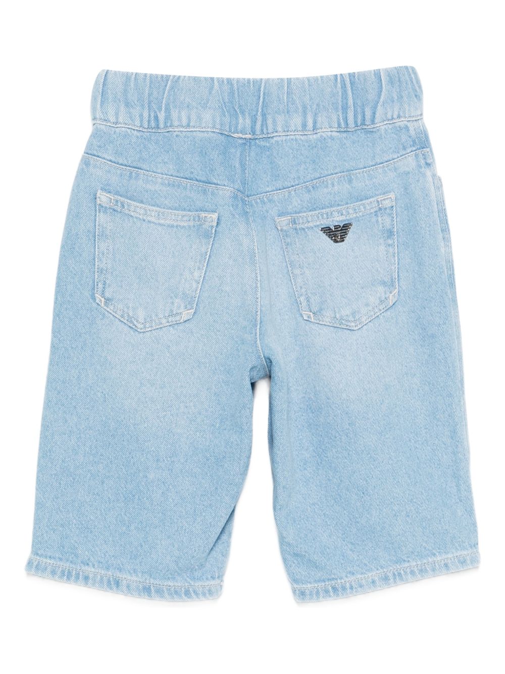 Bermuda in denim con coulisse EB001264AF21778 MB003 EMPORIO ARMANI KIDS 
