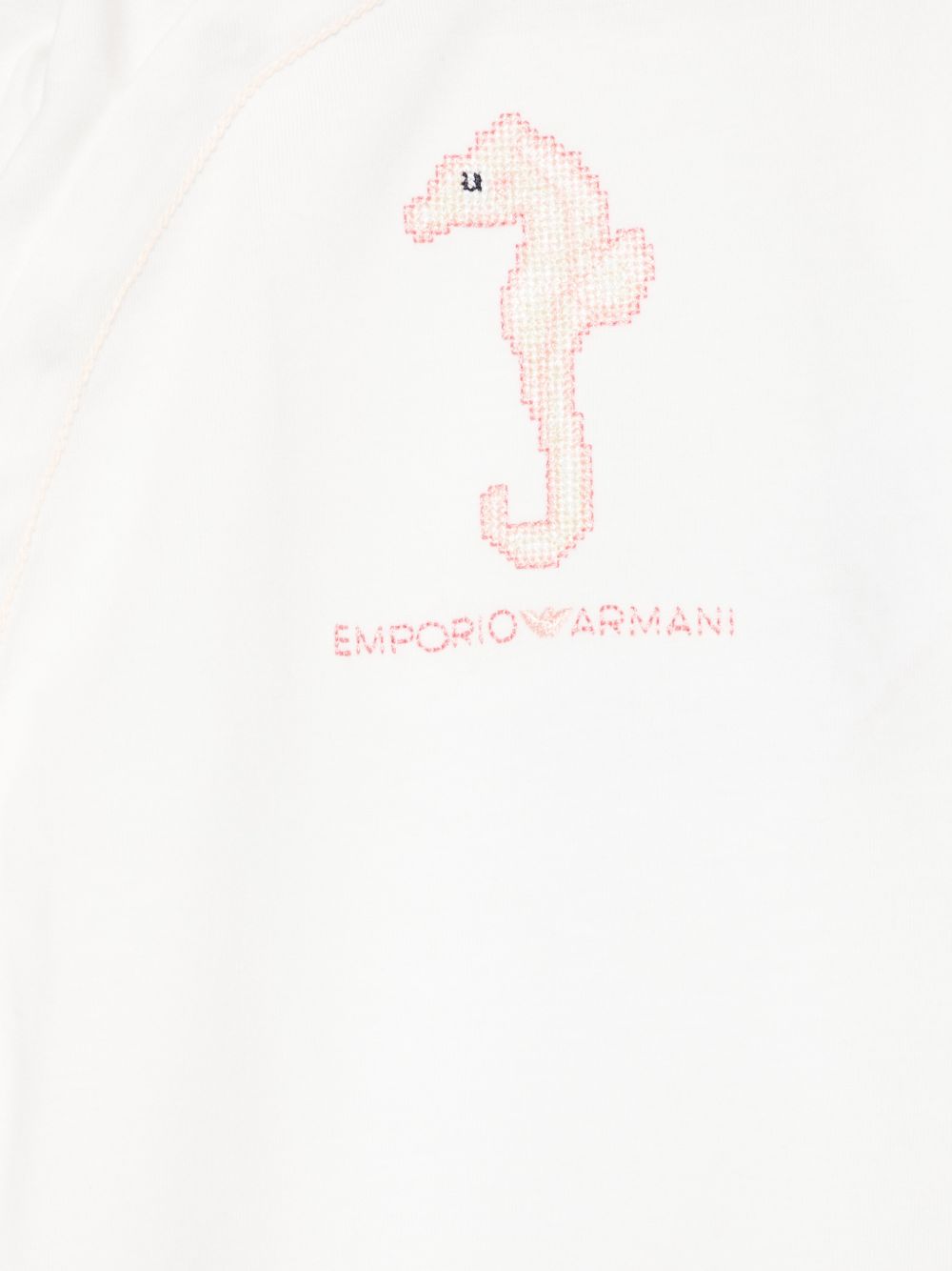 Tutina intera con piedi in cotone EY000177AF22121 M0024 EMPORIO ARMANI KIDS 
