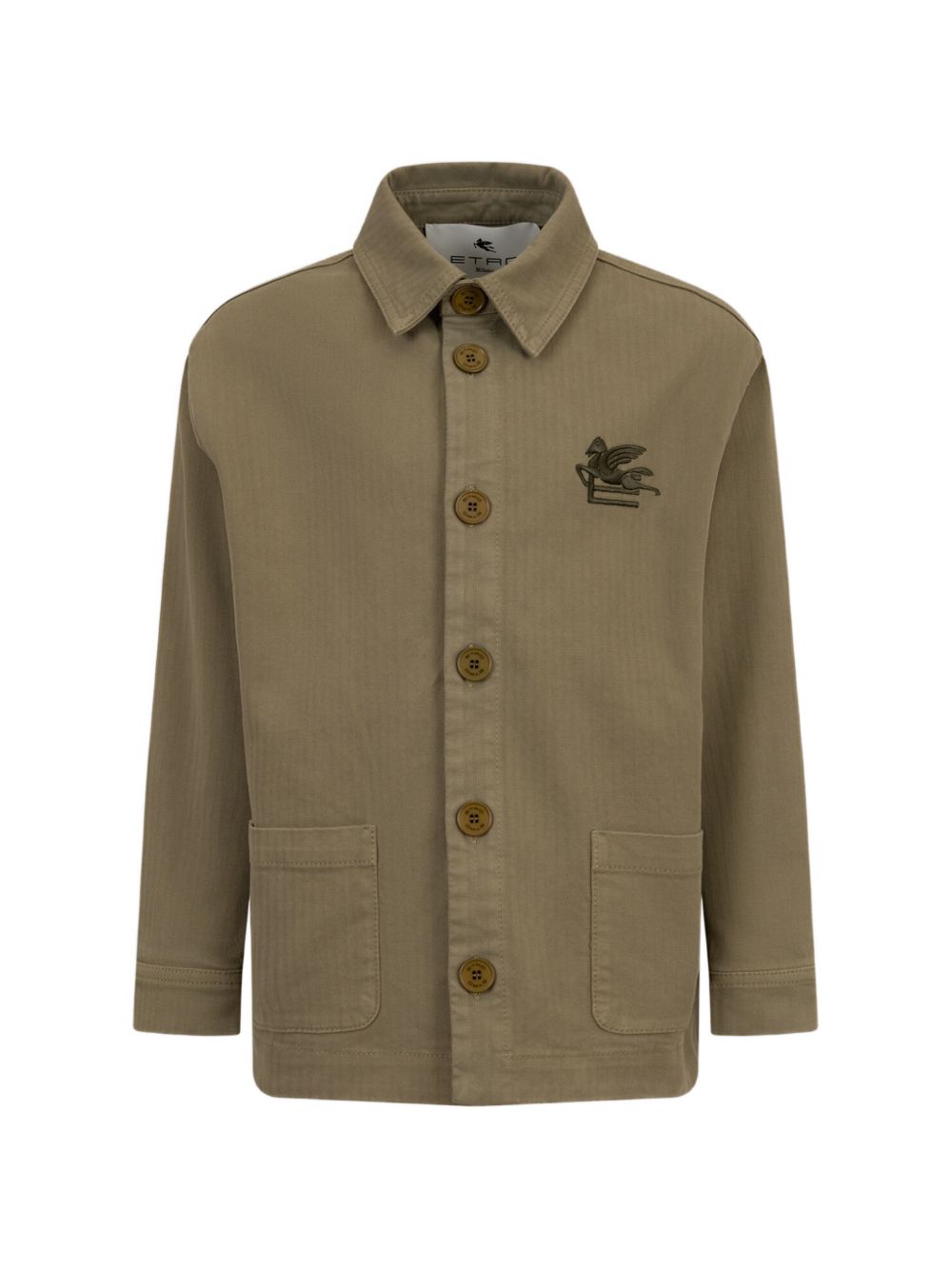 Giacca camicia con colletto classico GY2P20G0064 724 ETRO KIDS 