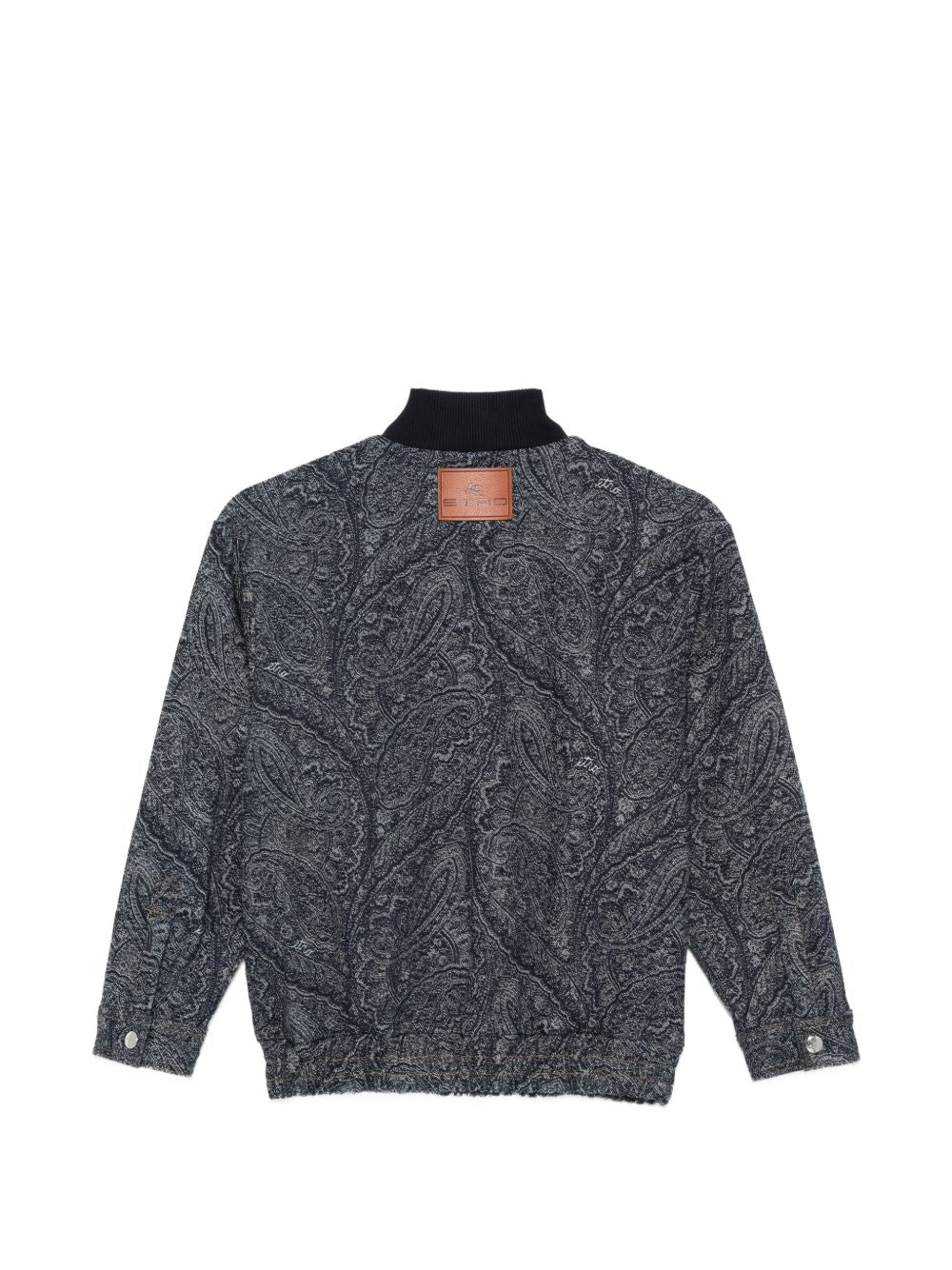 Bomber in cotone con motivo paisley GY2P50D0142 620BC ETRO KIDS 