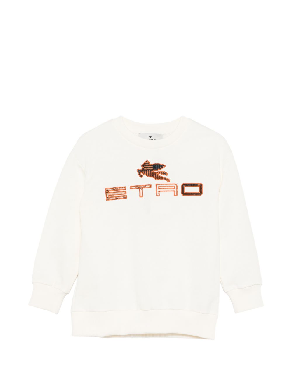 Maglia a maniche lunghe con logo GY4P50Z3183 102 ETRO KIDS 