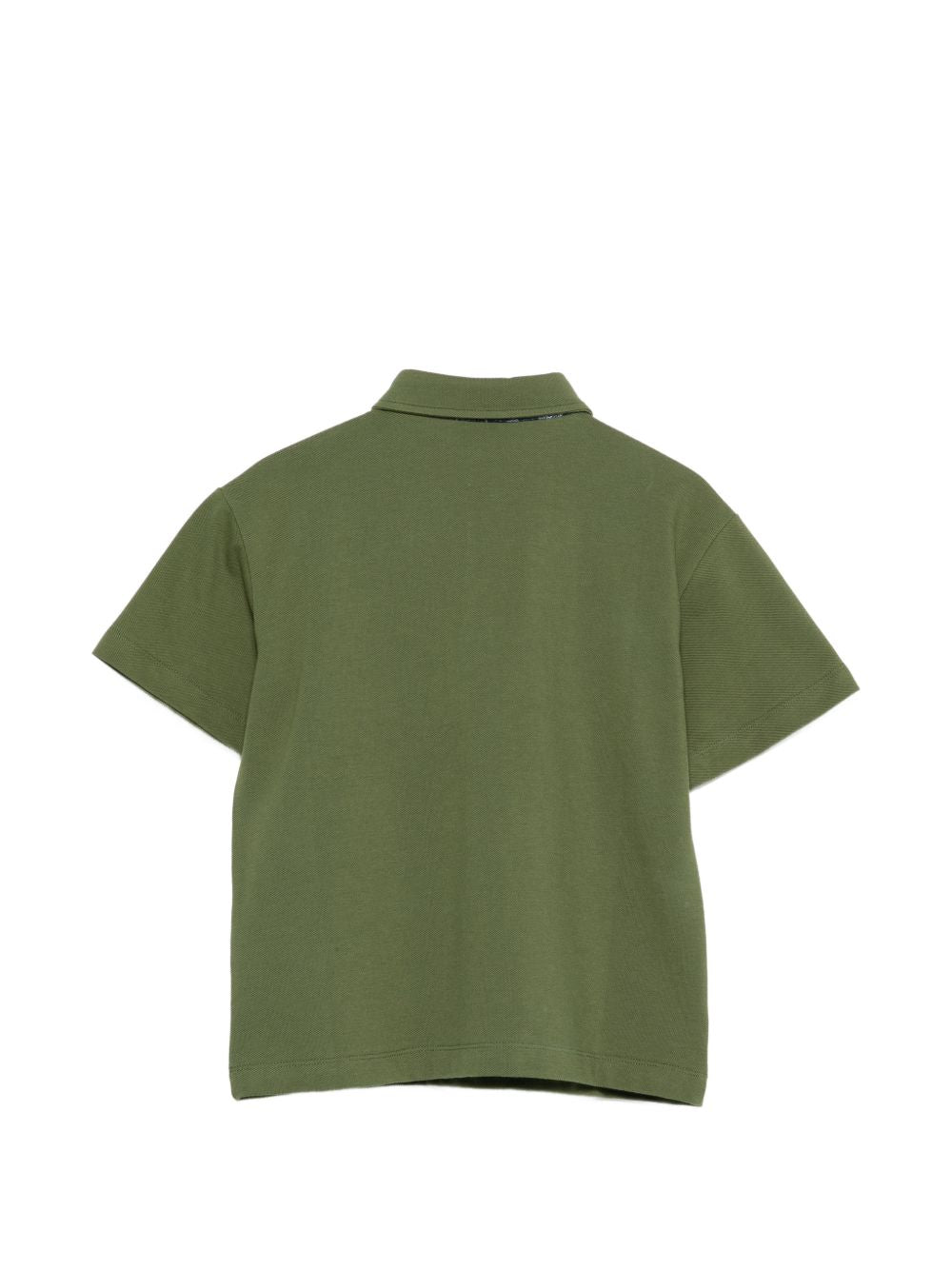 Polo verde con logo ricamato GY8P01Z0022 721 ETRO KIDS 