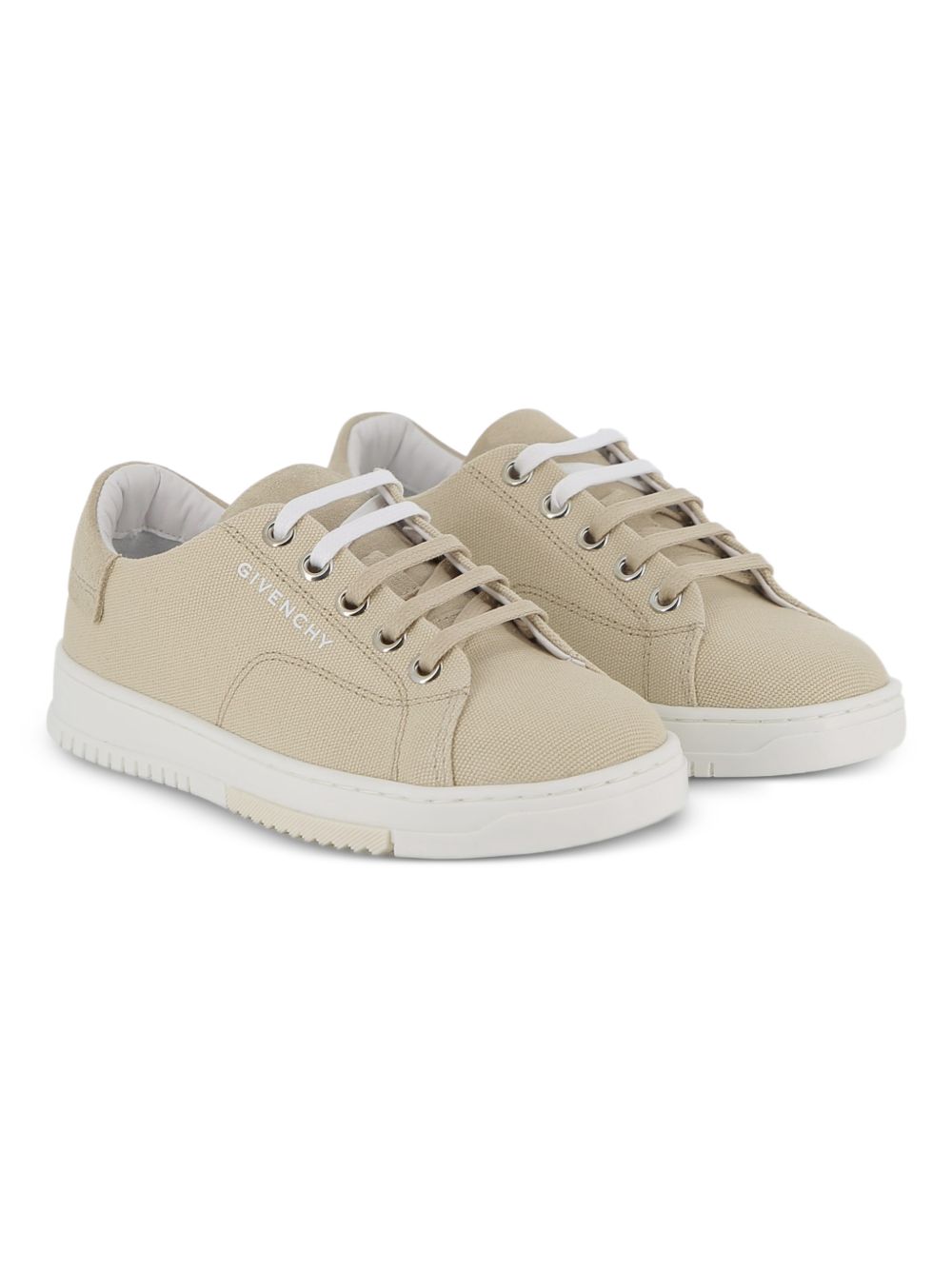 Sneakers in cotone con allacciatura H31071 21G GIVENCHY KIDS 