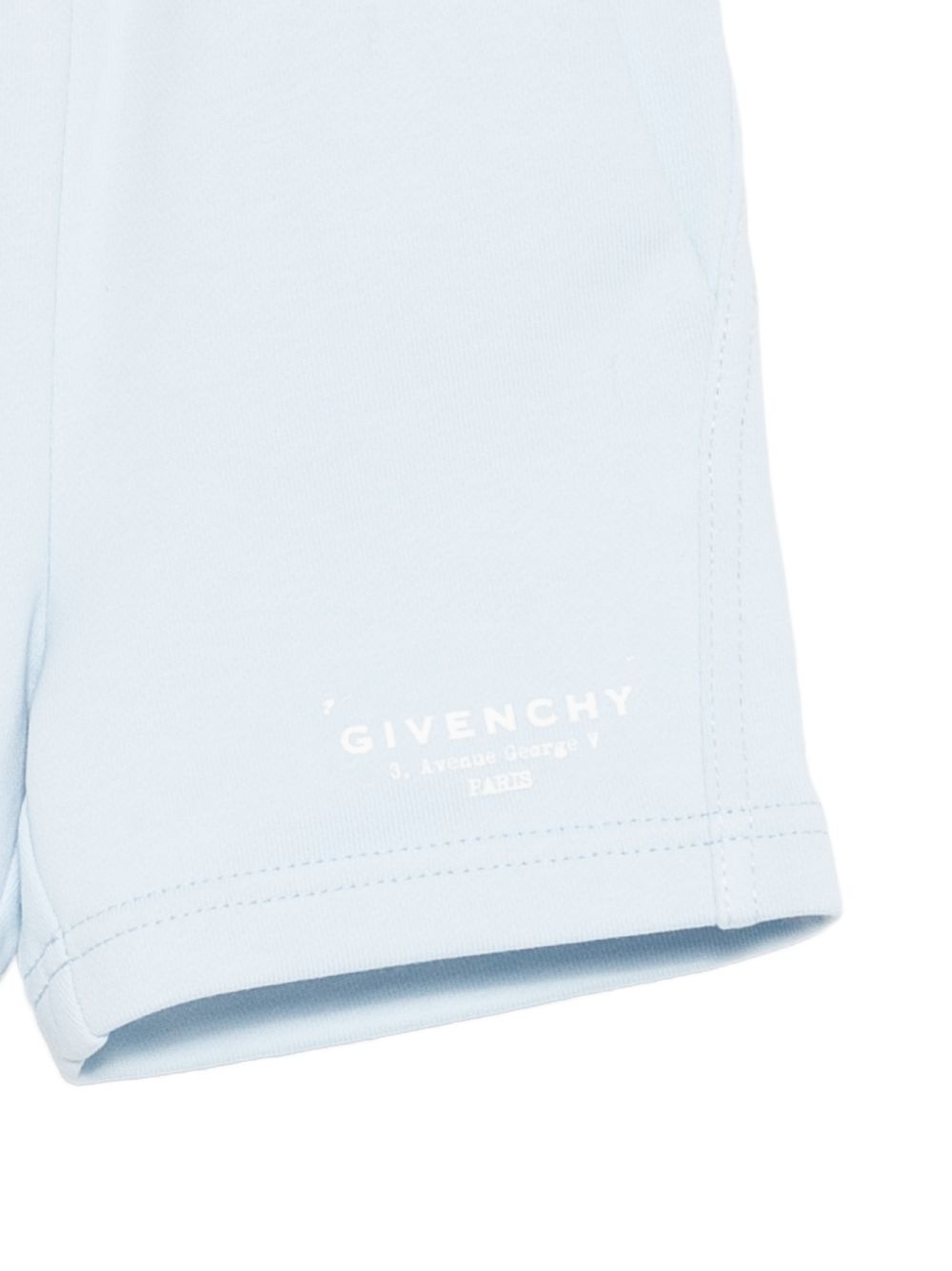Bermuda in cotone con coulisse H31197 77L GIVENCHY KIDS 