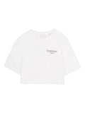 T-shirt in cotone con stampa logo
