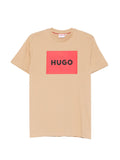 T-shirt in cotone con logo