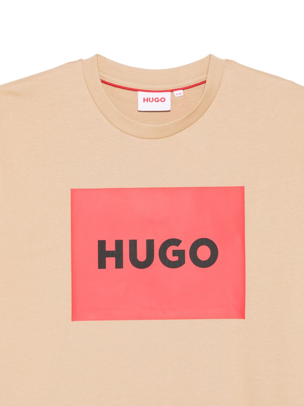 T-shirt in cotone con logo G00572 23B HUGO KIDS 