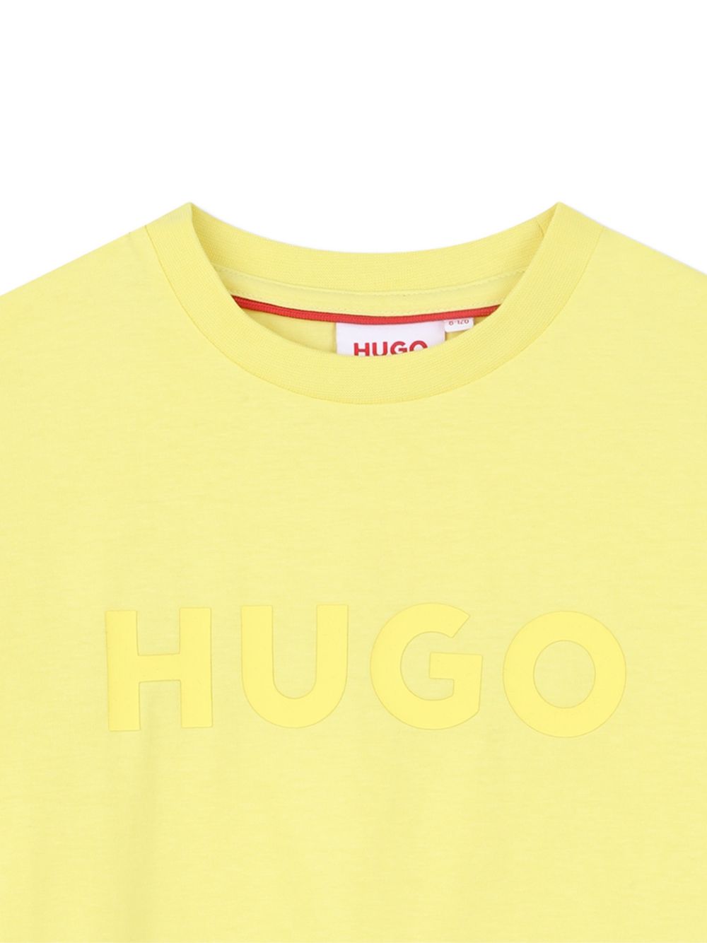 T-shirt girocollo con logo G01014 544 HUGO KIDS 