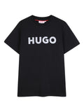 T-shirt con logo a contrasto
