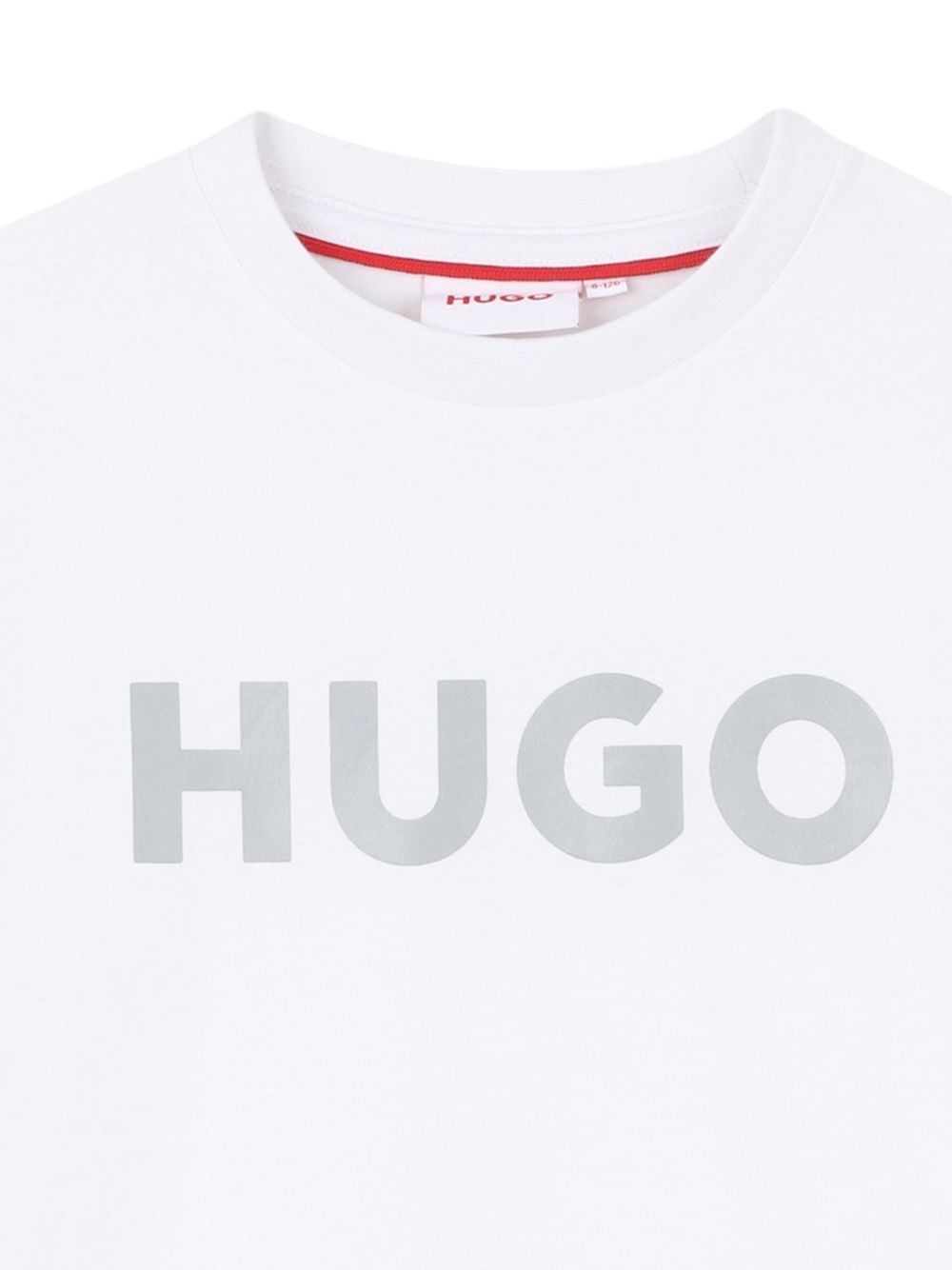 T-shirt in cotone con logo G01016 10P HUGO KIDS 