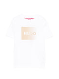 T-shirt con logo frontale