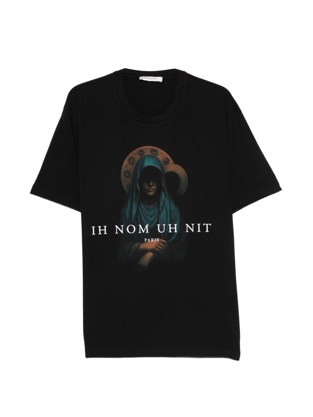 T-shirt in cotone con stampa grafica NUS26206 009 IH NOM UH NIT 