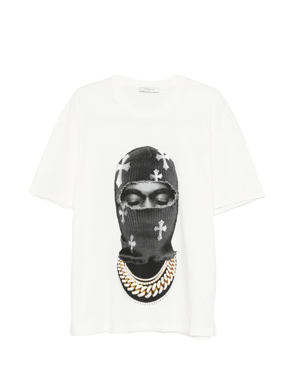 T-shirt in cotone con stampa fotografica NUS26217 081 IH NOM UH NIT 