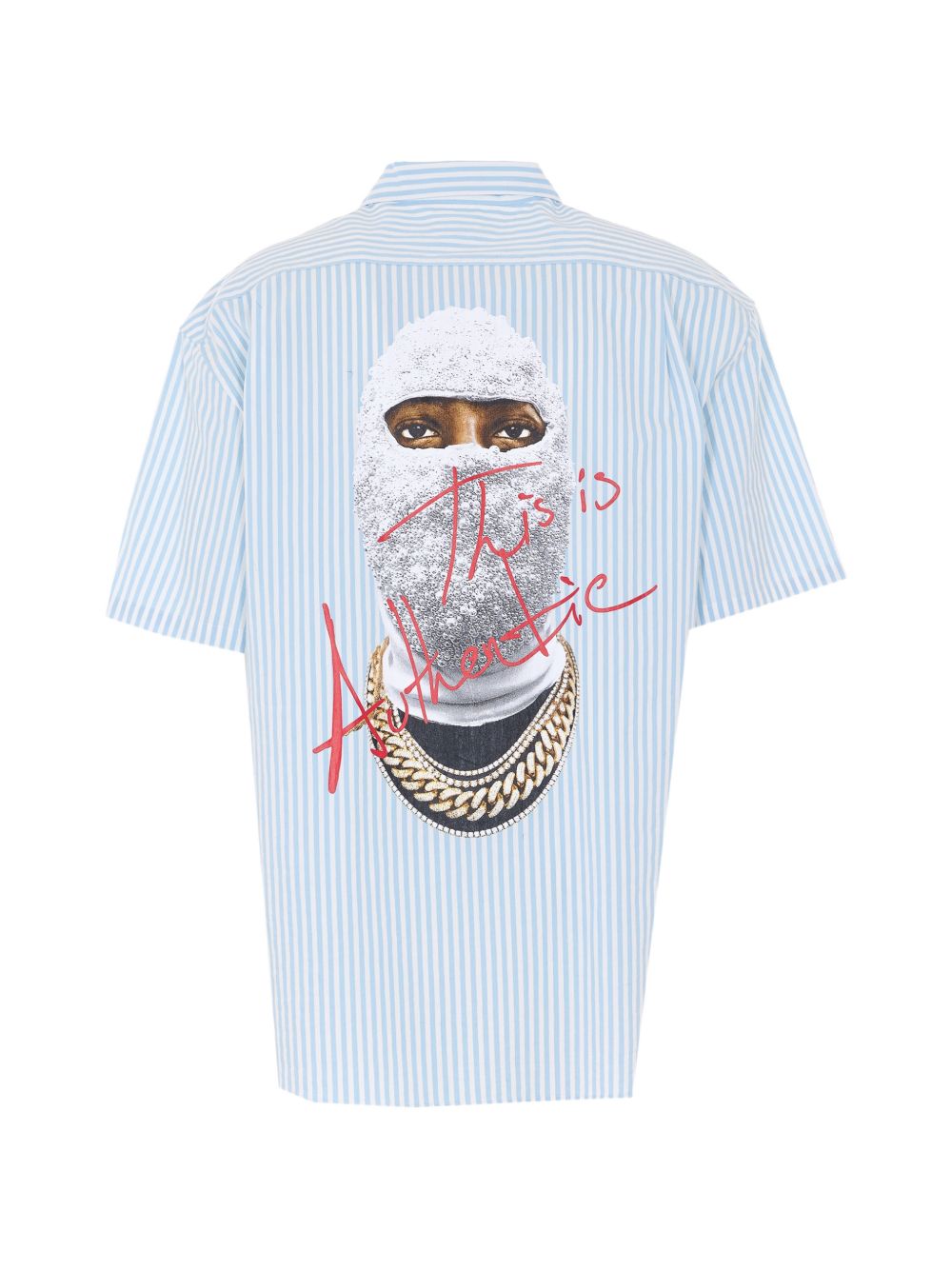 Camicia a righe con maniche corte NUS26256 537 IH NOM UH NIT 