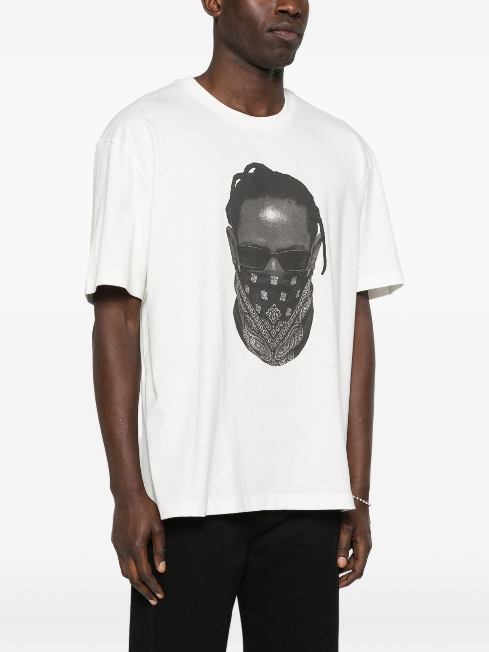 T-shirt in cotone con stampa grafica NUS26278 081 IH NOM UH NIT 