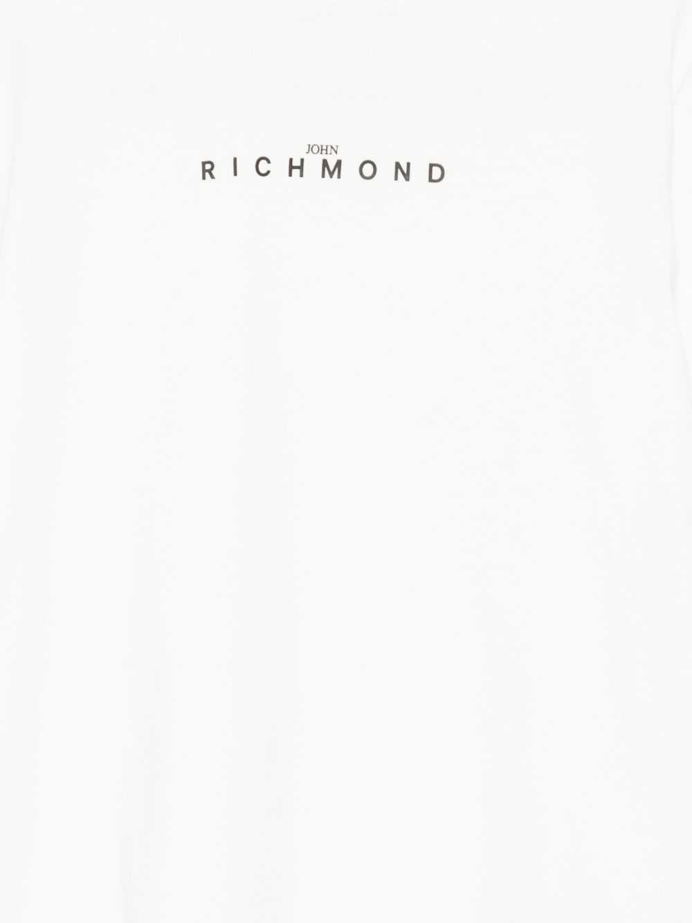 T-shirt in cotone girocollo RBP26005TS OFFWHITE JOHN RICHMOND KIDS 