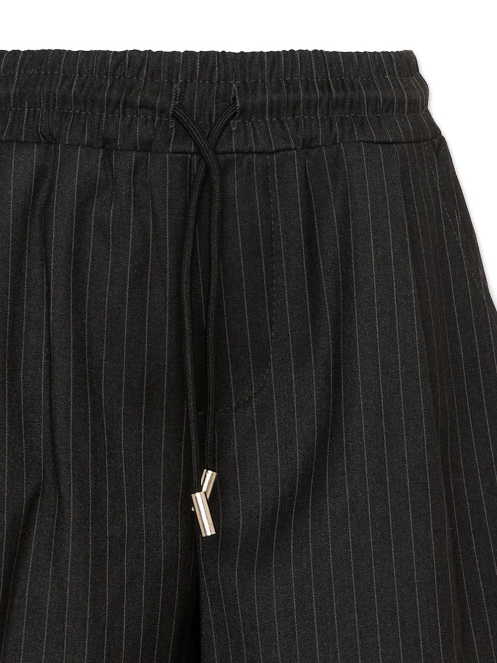 Bermuda gessati con elastico RBP26082BE GREY JOHN RICHMOND KIDS 