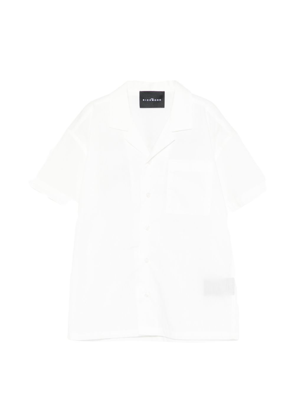 T-shirt girocollo RBP26210CA WHITE JOHN RICHMOND KIDS 