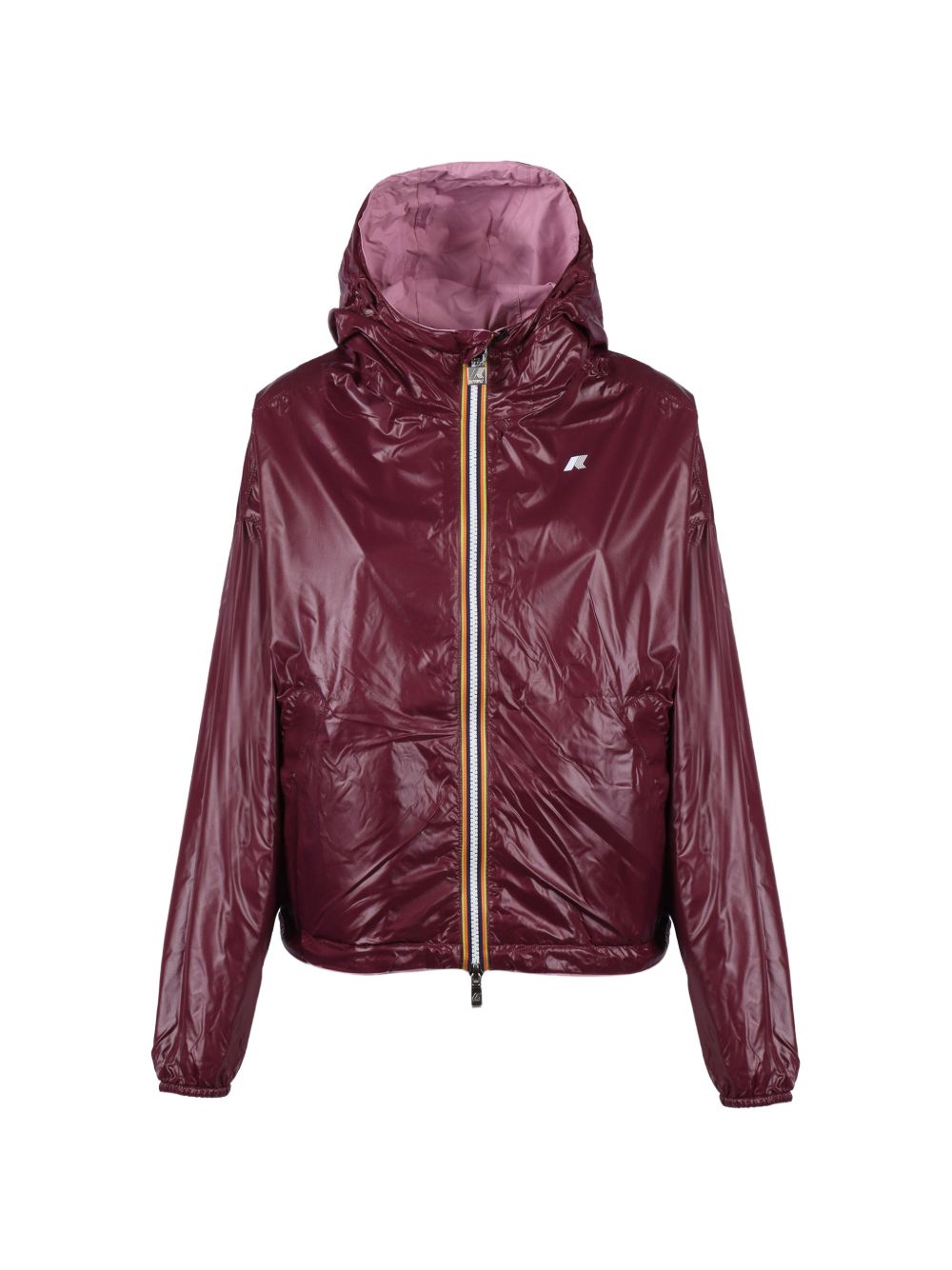 Giacca reversibile in nylon con cappuccio K81333W C05 K-WAY 
