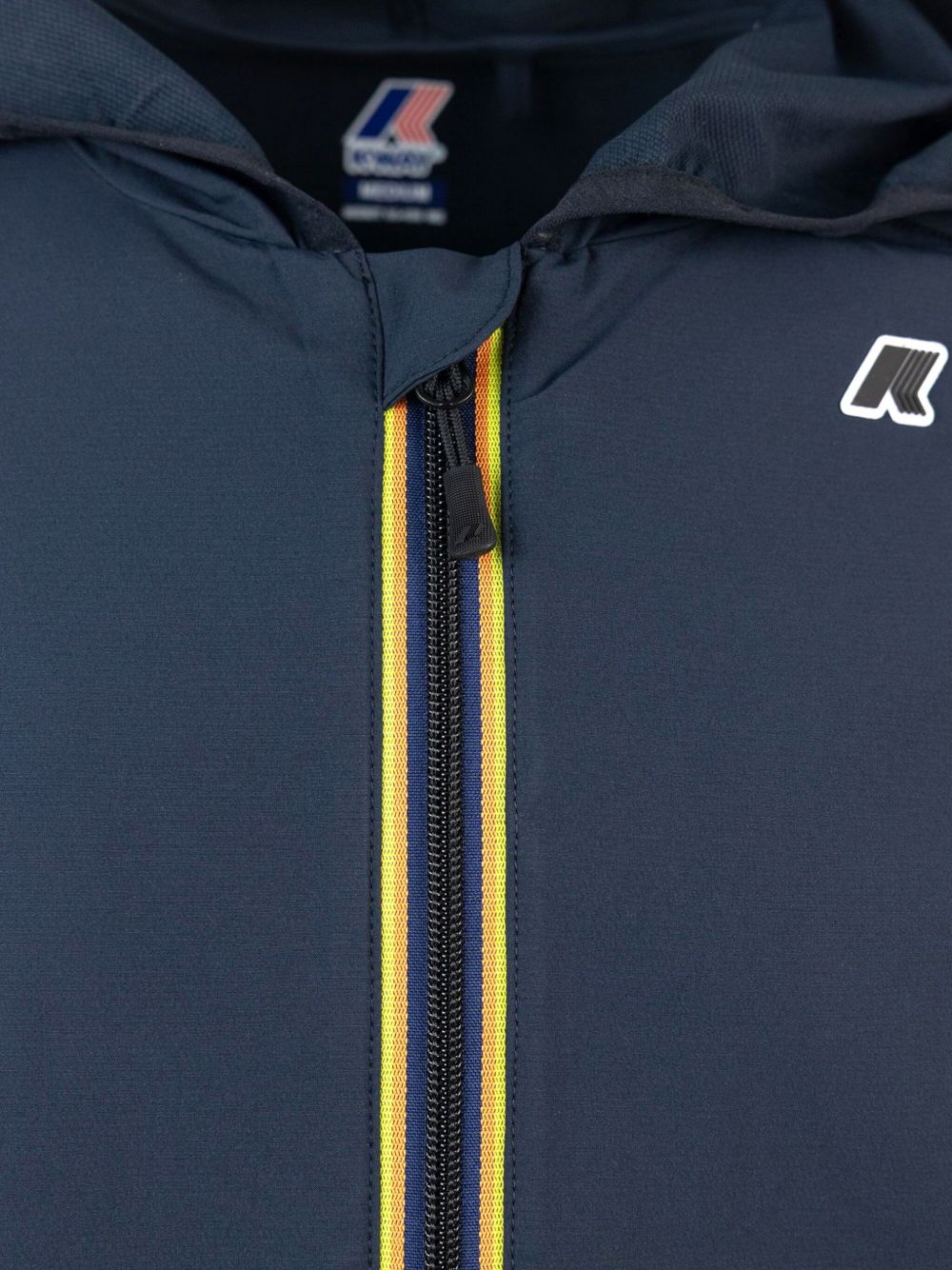 Giacca con cappuccio e zip centrale K8138RW B67 K-WAY 