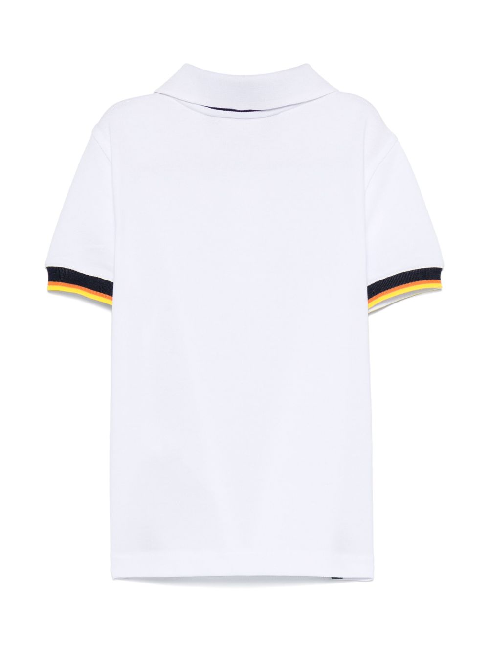 Polo in piquet con bordi a contrasto K6126LW 001 K-WAY KIDS 