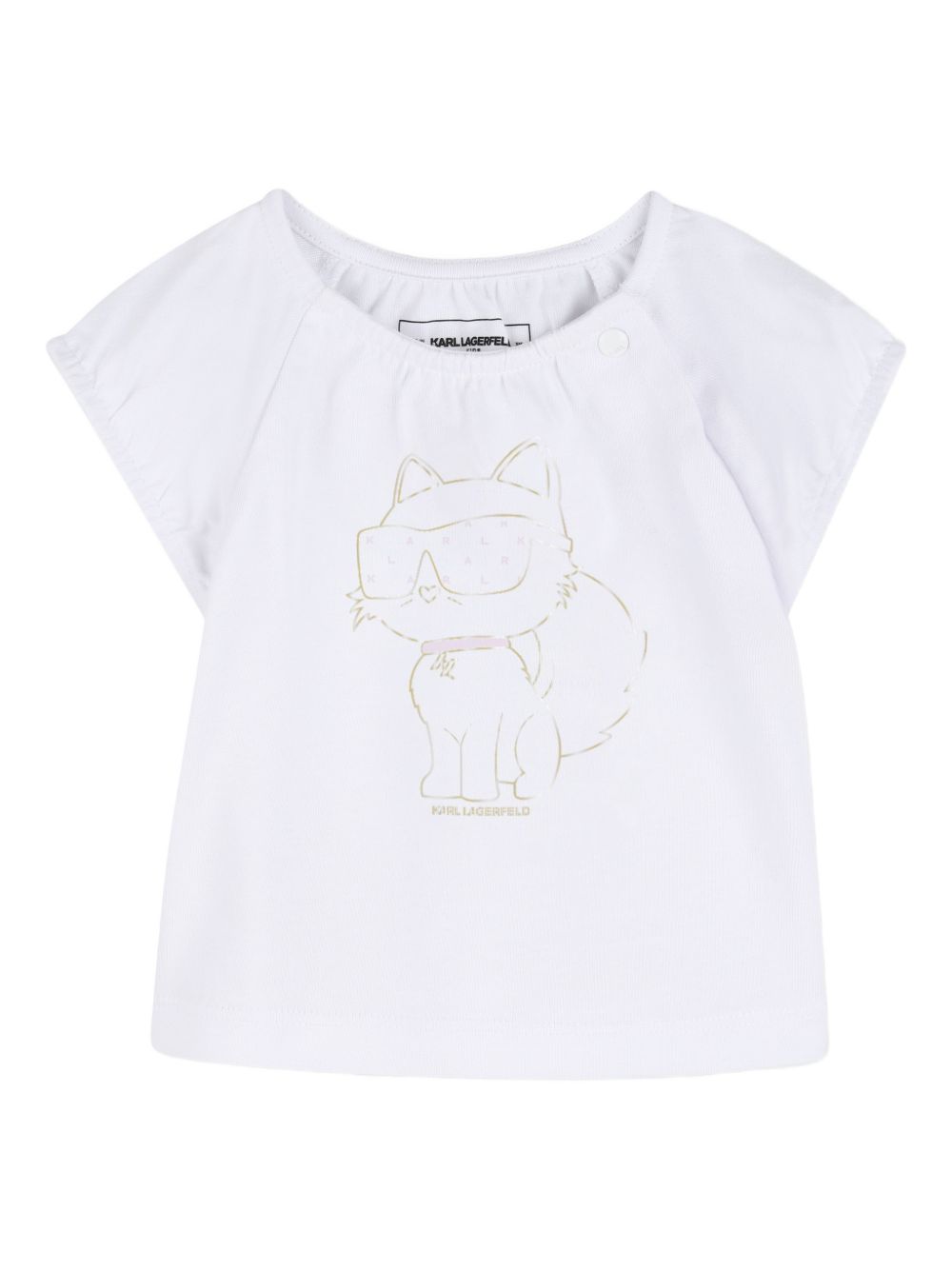 Completo t-shirt e gonna Z31046 S01 KARL LAGERFELD KIDS 