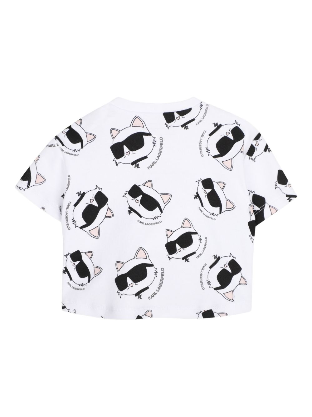 T-shirt con stampa all-over Z31064 10P KARL LAGERFELD KIDS 