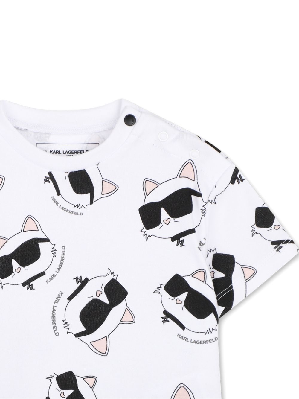 T-shirt con stampa all-over Z31064 10P KARL LAGERFELD KIDS 