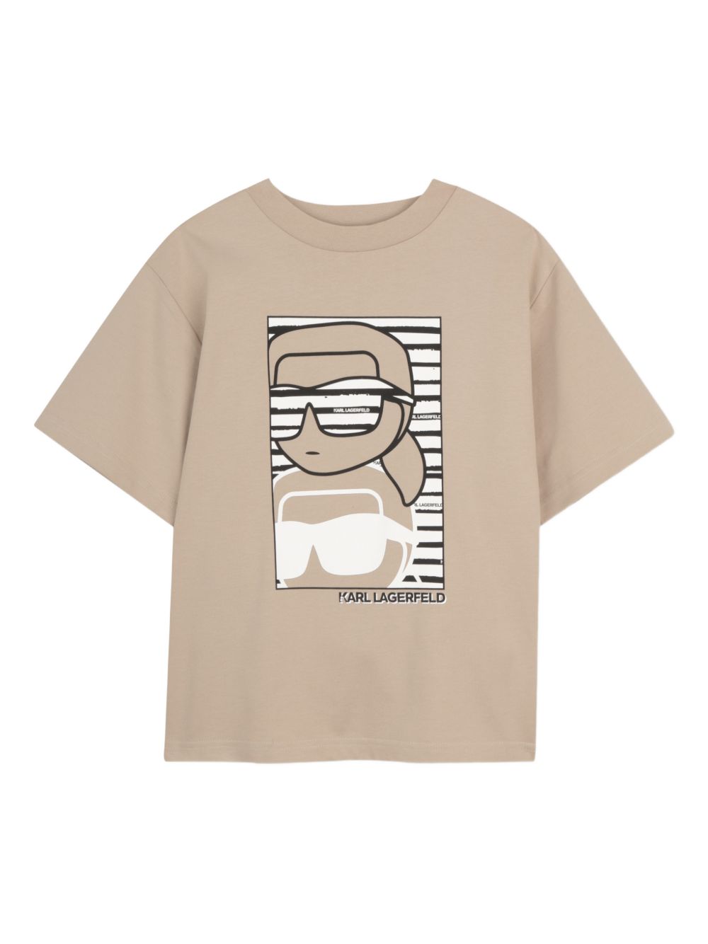 T-shirt con stampa grafica Z31091 211 KARL LAGERFELD KIDS 